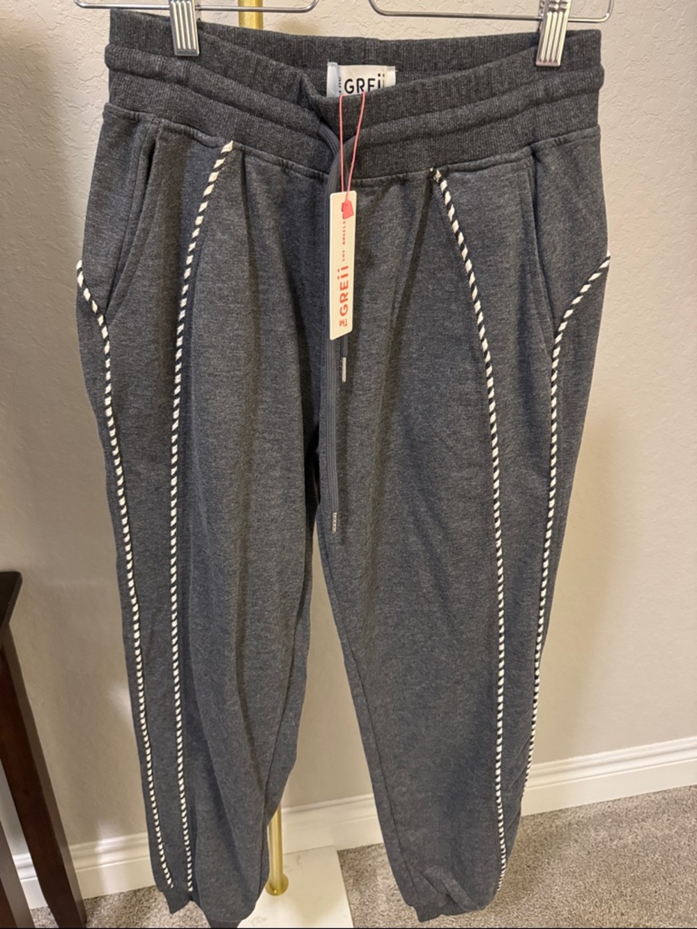 Dark Gray Jogger Track Pants